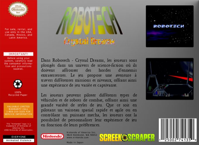Robotech : Crystal Dreams dos