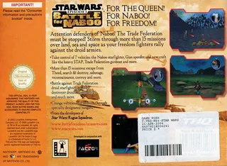 Star Wars : Episode I - Battle for Naboo dos