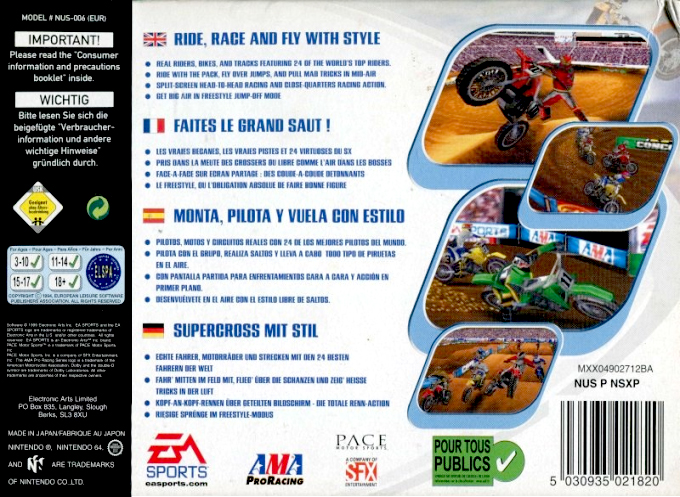 Supercross 2000 - Dos