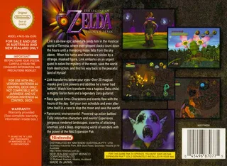 The Legend of Zelda : Majora's Mask dos