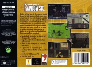 Tom Clancy's Rainbow Six dos