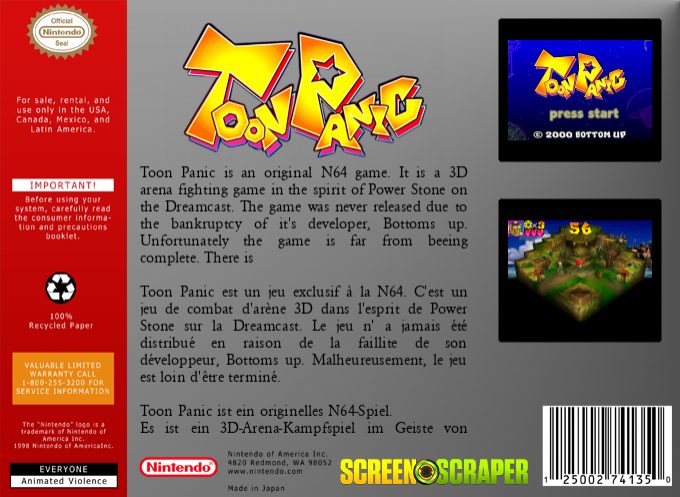 Toon Panic dos