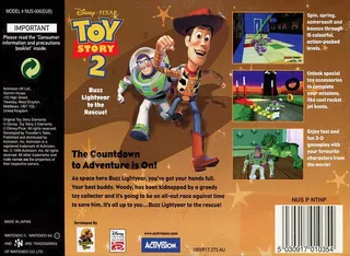 Toy Story 2 : Buzz l'Éclair à la Rescousse! dos