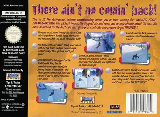 Twisted Edge : Extreme Snowboarding dos