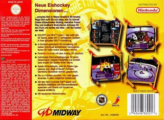 Wayne Gretzky's 3D Hockey dos