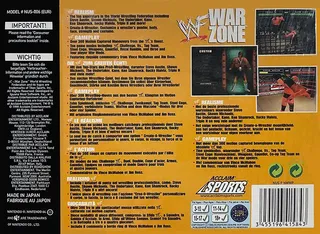 WWF War Zone dos