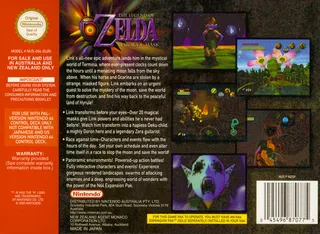 Zelda no Densetsu: Mujura no Kamen dos