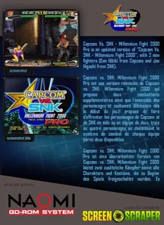 Capcom vs. SNK Millennium Fight 2000 Pro - Dos