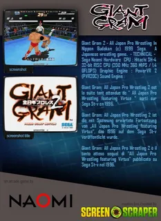 Giant Gram: All Japan Pro Wrestling 2 - Dos