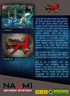 Guilty Gear XX Accent Core - Dos