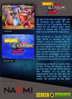 Marvel vs. Capcom 2: New Age of Heroes - Dos