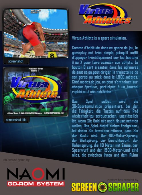 Virtua Athletics - Dos