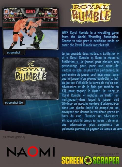 WWF Royal Rumble - Dos