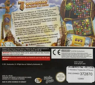 7 Wonders - Treasures of Seven dos