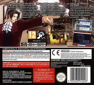Ace Attorney Investigations : Miles Edgeworth dos