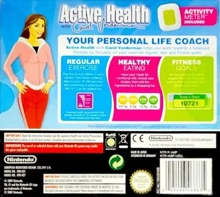 Active Health With Carol Vorderman dos