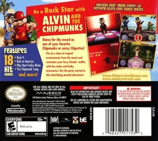 Alvin et les Chipmunks 3 dos