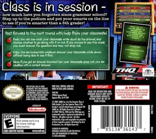 Are You Smarter Than a 10 Year Old? The Official Nintendo DS Game dos