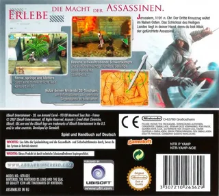 Assassin's Creed - Altair's Chronicles dos