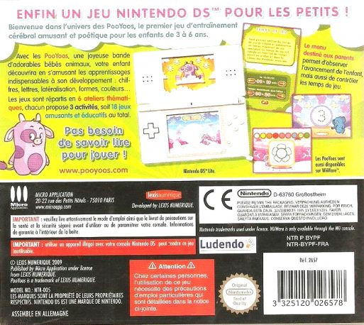 Au Pays Des Pooyoos - Activités D'eveil dos