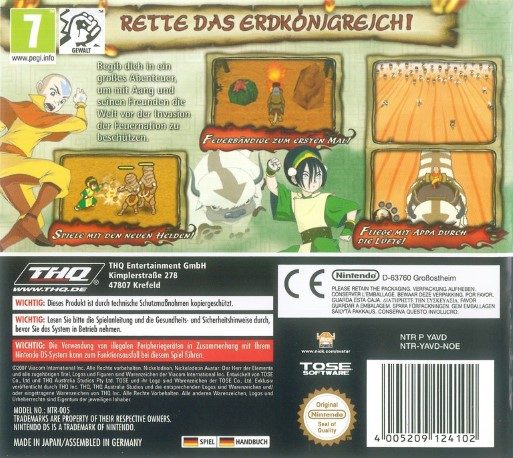 Avatar - The Last Airbender - The Burning Earth dos