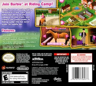 Barbie Horse Adventures: Riding Camp dos