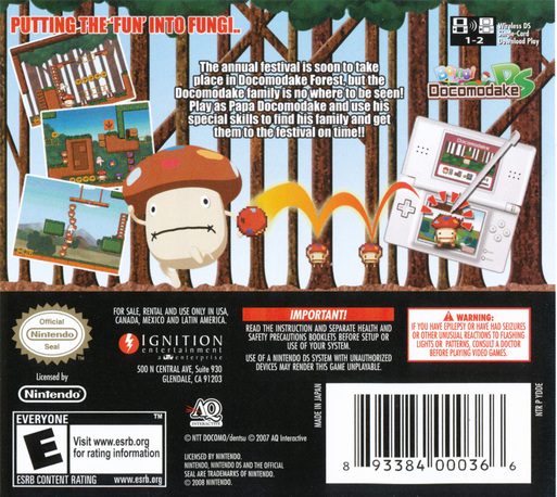 Boing! Docomodake DS dos