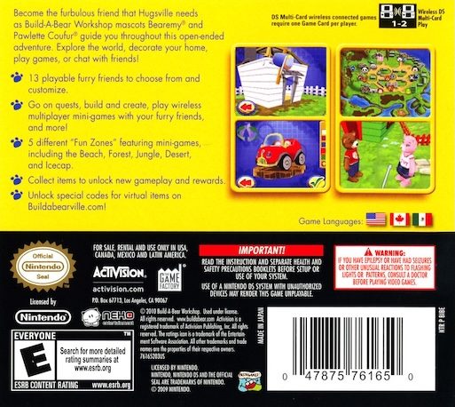 Build-A-Bear Workshop - Welcome to Hugsville dos