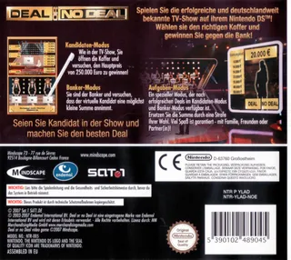 Deal or No Deal: The Official Nintendo DS Game dos