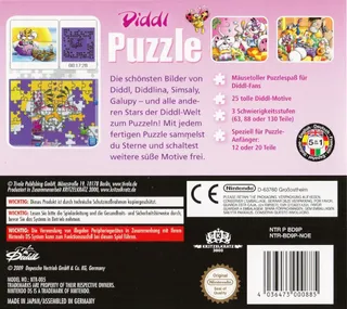 Diddl Puzzle: Echter Puzzlespass fuer Unterwegs dos