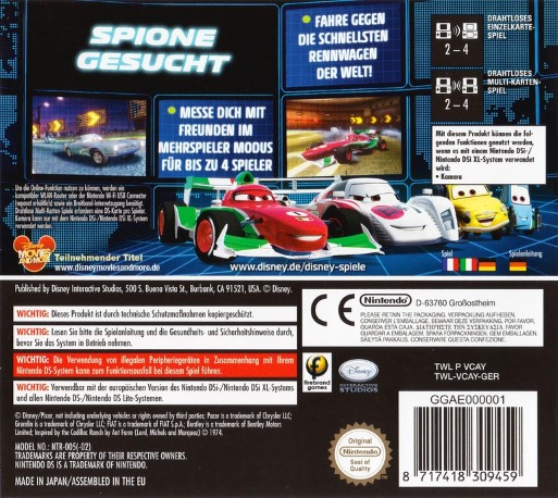 Disney/Pixar Cars 2 - Dos