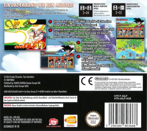 Dragon Ball Z - Harukanaru Densetsu dos