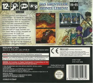 Dragon Quest V: Hand of the Heavenly Bride dos
