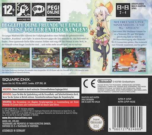 Final Fantasy Crystal Chronicles : Echoes of Time dos