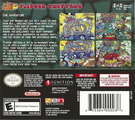 Flipper Critters dos