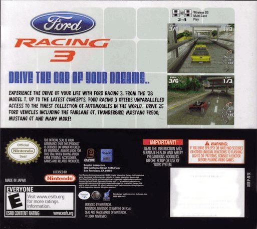 Ford Racing 3 dos