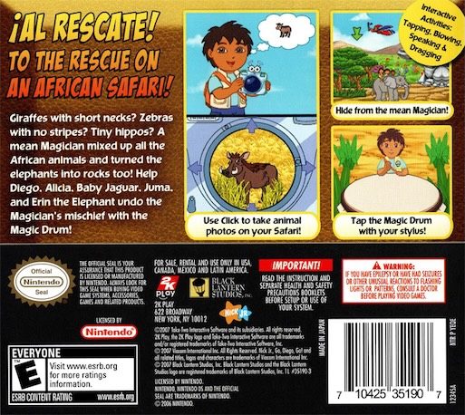 Go Diego! Mission Safari dos