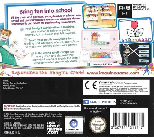 Léa Passion Maîtresse d'Ecole dos