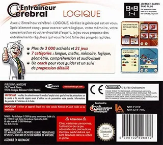 L'Entraîneur Cérébral : Logique dos