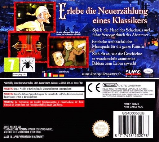 Le Drôle de Noël de Scrooge dos