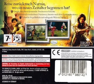 Le Monde de Narnia : Chapitre 2 : Le Prince Caspian dos