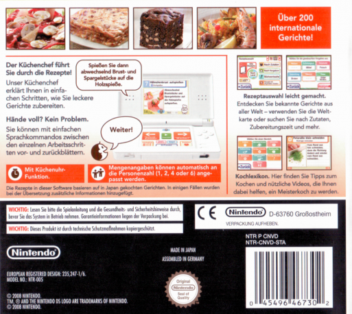 Lecons de Cuisine - Qu'allons-nous Manger Aujourd'hui - Dos