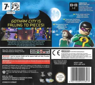 LEGO Batman : Le Jeu Vidéo dos