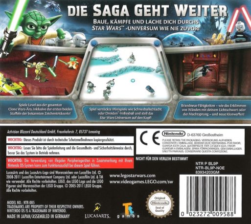 LEGO Star Wars III : The Clone Wars dos