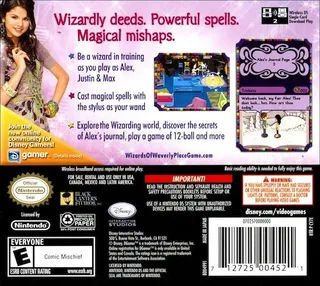 Les Sorciers de Waverly Place dos