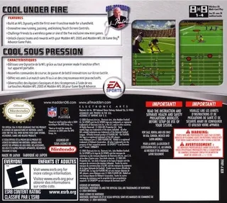 Madden NFL 06 dos
