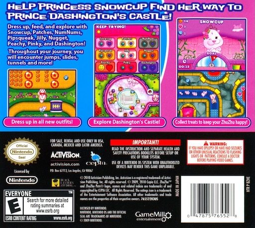 Magical Zhu Zhu Princess: Carriages and Castles dos