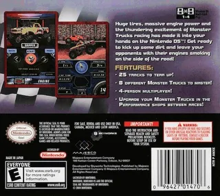Monster Trucks Ds dos