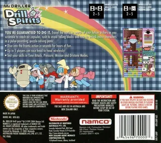 Mr. Driller : Drill Spirits dos