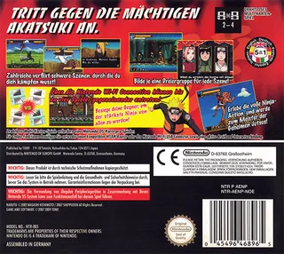 Naruto Shippuu Den - Saikyou Ninja Daikesshuu 5 - Kessen! 'Akatsuki' dos